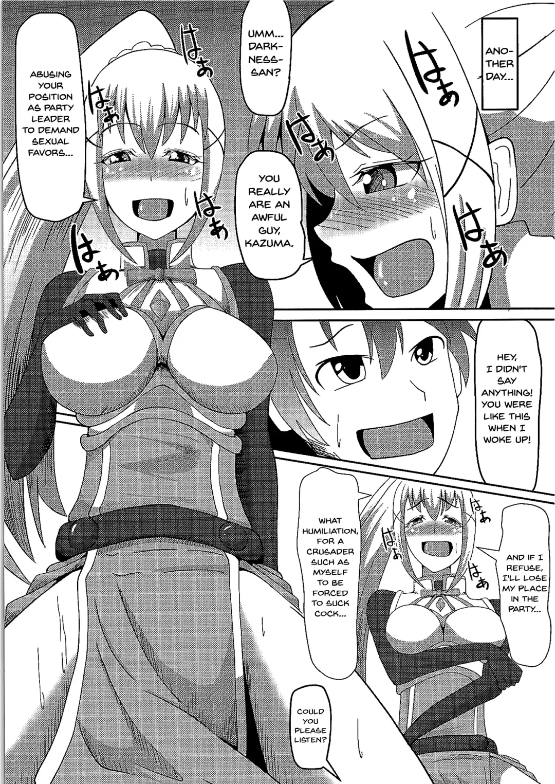 [Ami] Kono Subarashii Damegami to Mahoutsukai to Seikishi to!! | God's Blessing On This Wonderful Failed Goddess, Sorceress, And Holy Knight!! Fhentai - Page 10