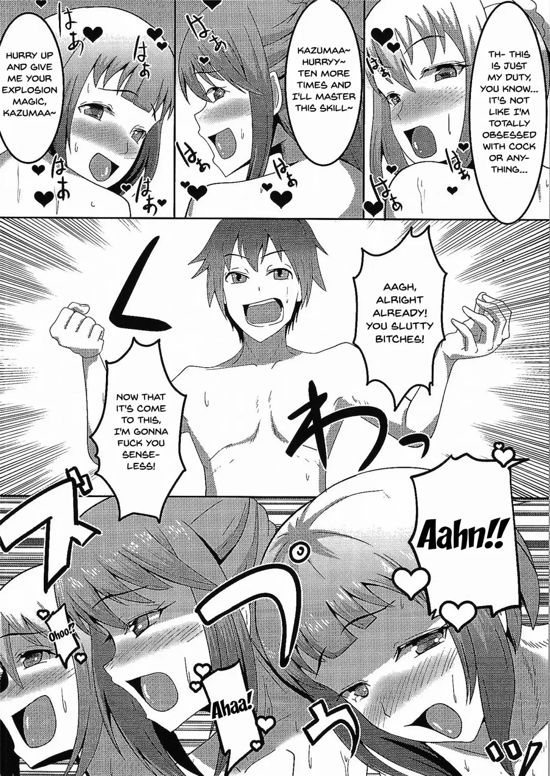 [Ami] Kono Subarashii Damegami to Mahoutsukai to Seikishi to!! | God's Blessing On This Wonderful Failed Goddess, Sorceress, And Holy Knight!! Fhentai - Page 23