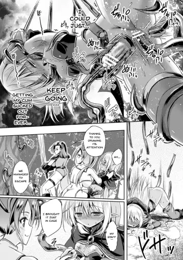 [Hisui - Yamu] 2D Comic Magazine Futanari Shokushu Sakusei Shasei Kairaku ni Oboreru Heroine-tachi | 2D Comic Magazine Futanari Tentacle Sperm Squeezing - The Heroines Who Drown In The Pleasure Of Ejaculating Vol. 2 Ch.1-2 Fhentai - Page 43