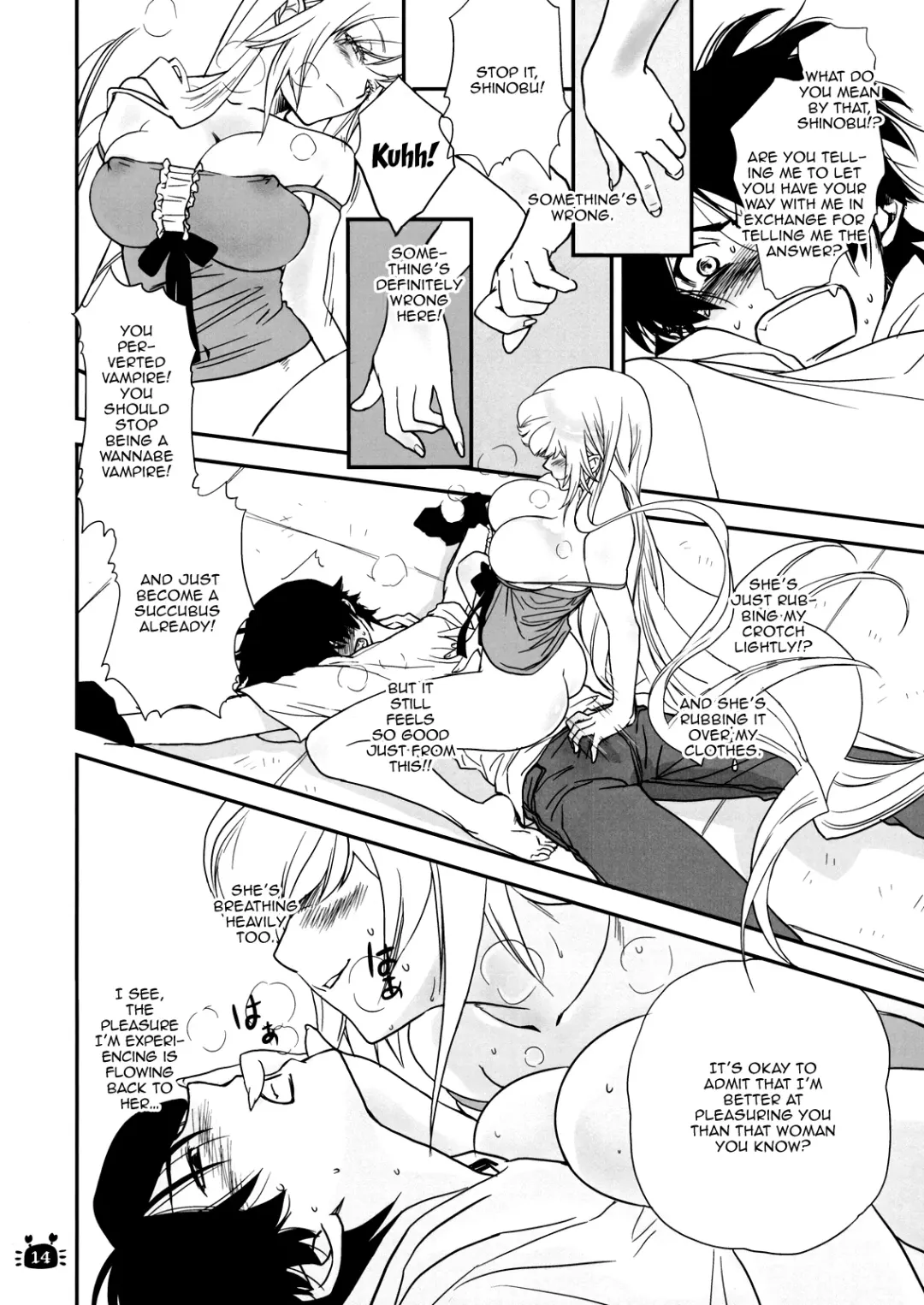 [Akutagawa Manbou] Hitagi Vamps Zenpen | Hitagi Vamps First Part Fhentai - Page 11