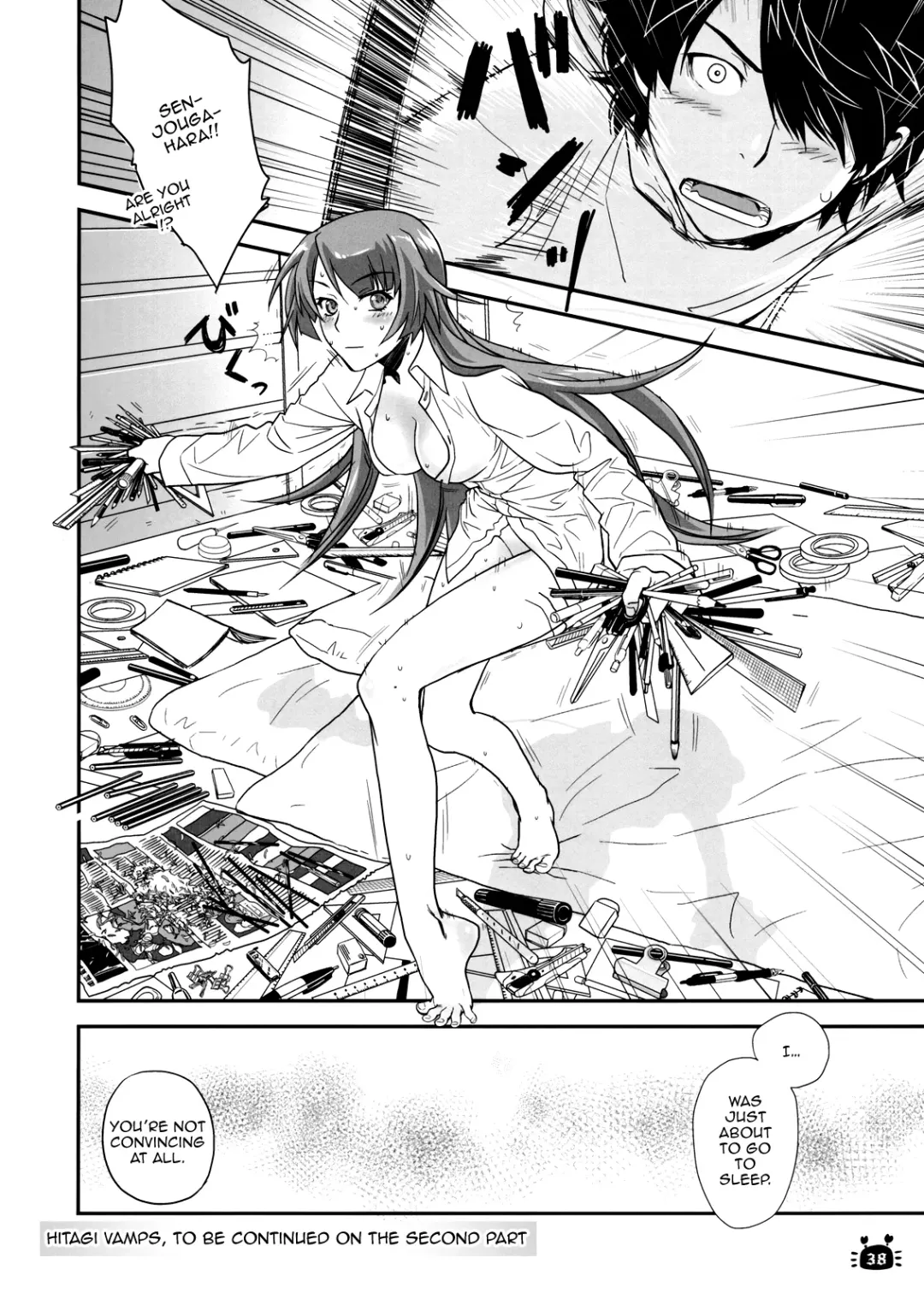 [Akutagawa Manbou] Hitagi Vamps Zenpen | Hitagi Vamps First Part Fhentai - Page 35