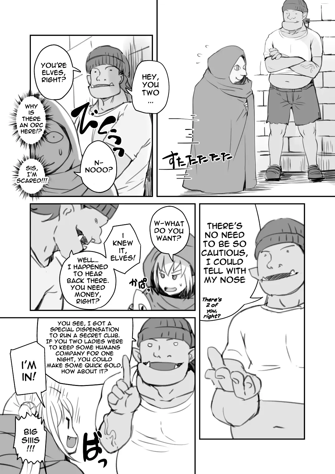 [Bosshi] Elf to Ningen no Machi | A Town Of Humans And Elves Fhentai - Page 5