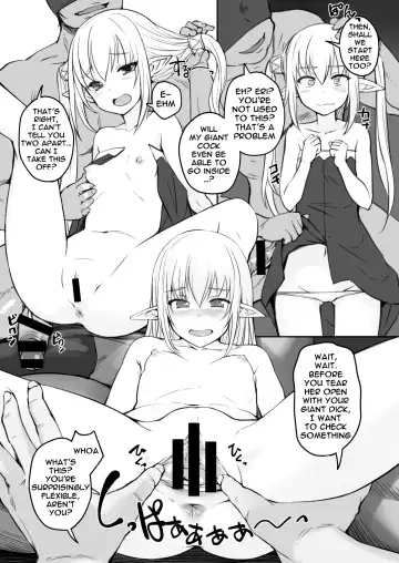 [Bosshi] Elf to Ningen no Machi | A Town Of Humans And Elves Fhentai - Page 8