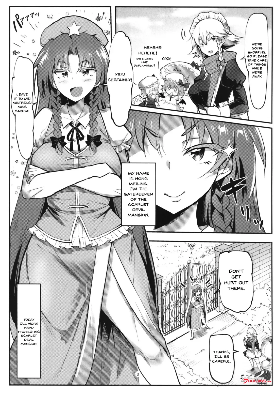 [Hasunoue Baitsu] Saimin!! Chuuka Monban Musume ni Ganimata Acme Fhentai - Page 2