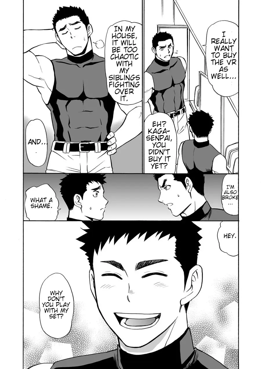 [Hinata Yagaki - Yuuki] Yakyuubu no Senpai ni VR de Giji SEX Sasete Mita Fhentai - Page 3