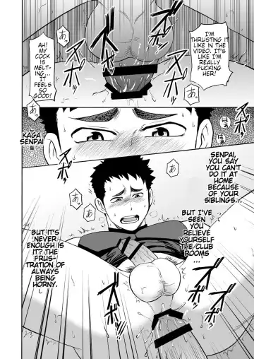 [Hinata Yagaki - Yuuki] Yakyuubu no Senpai ni VR de Giji SEX Sasete Mita Fhentai - Page 21