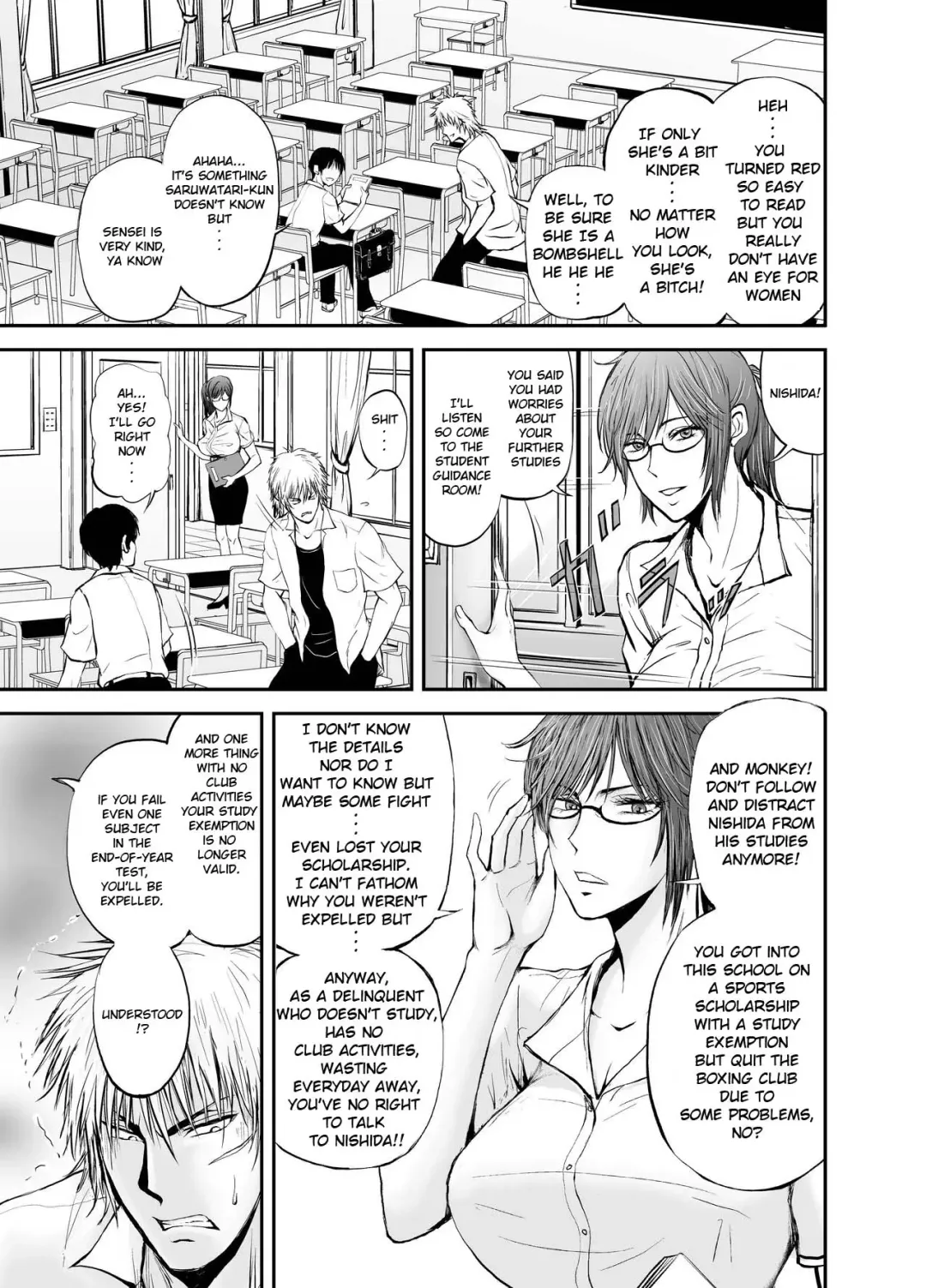 Netorare Onna Kyoushi Saeko ~Shinjitsu no Ai~ | Cuckold Lady Teacher Saeko ~True Love~ Fhentai - Page 5