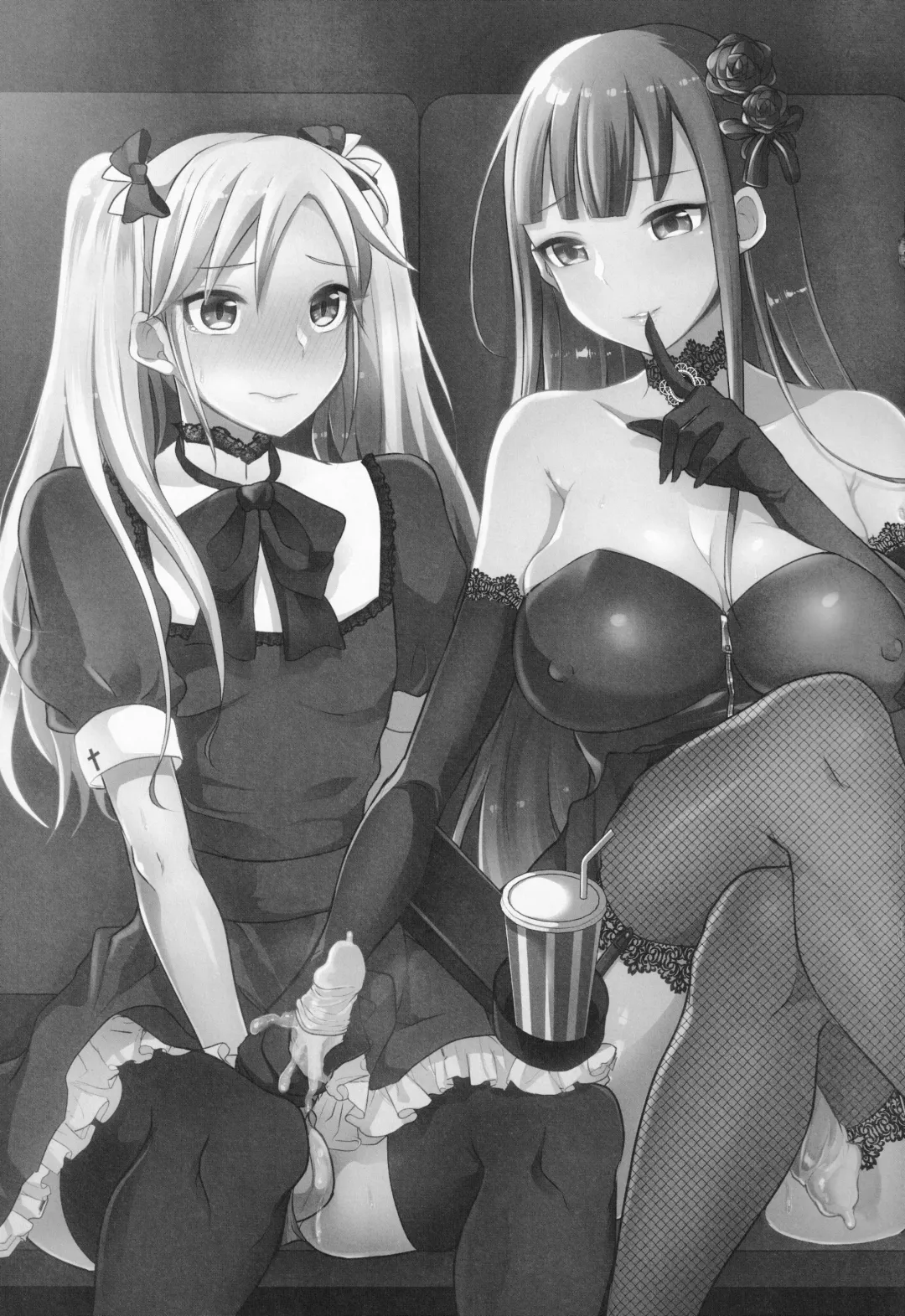 [Runrun] Futanari Gothic Onee-san no Tadashii Eiga Date no Susume Fhentai - Page 2