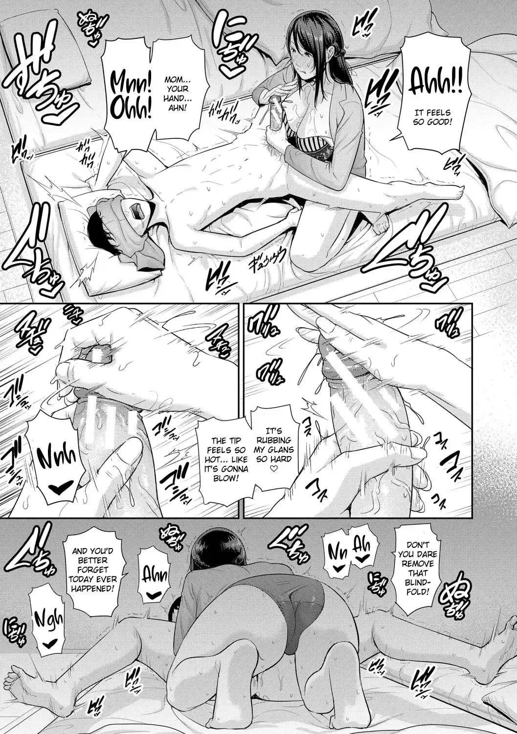 [Gonza] Boku dake no Inbo-tachi | My Three Horny Moms Fhentai - Page 122