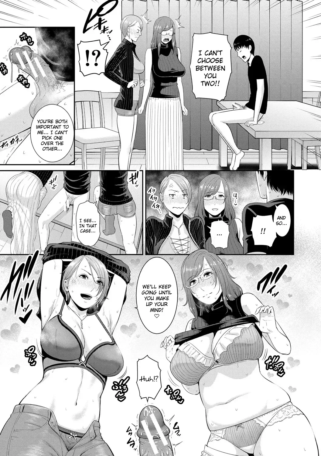 [Gonza] Boku dake no Inbo-tachi | My Three Horny Moms Fhentai - Page 86