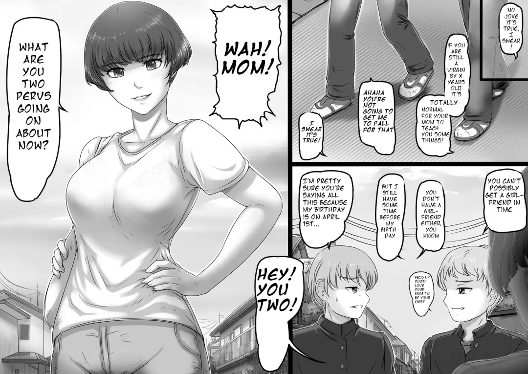[Lemon Yoshinobu] Okaa-san to Yabu no Naka | Finding The Truth With Mom Fhentai - Page 2