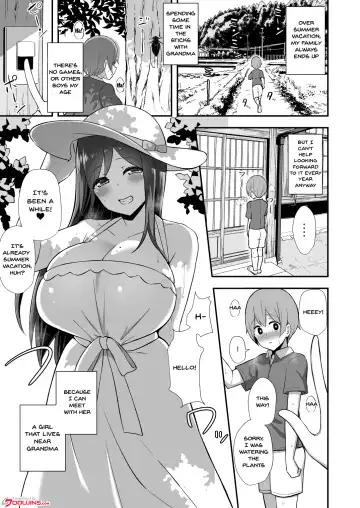 [Hanabi] Shiro OnePi Onee-san to Babubabu Inaka Ecchi | Baby Sex With The Onee-San In the Sundress Fhentai - Page 2