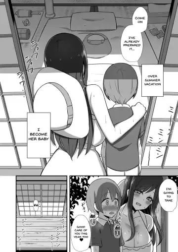 [Hanabi] Shiro OnePi Onee-san to Babubabu Inaka Ecchi | Baby Sex With The Onee-San In the Sundress Fhentai - Page 5