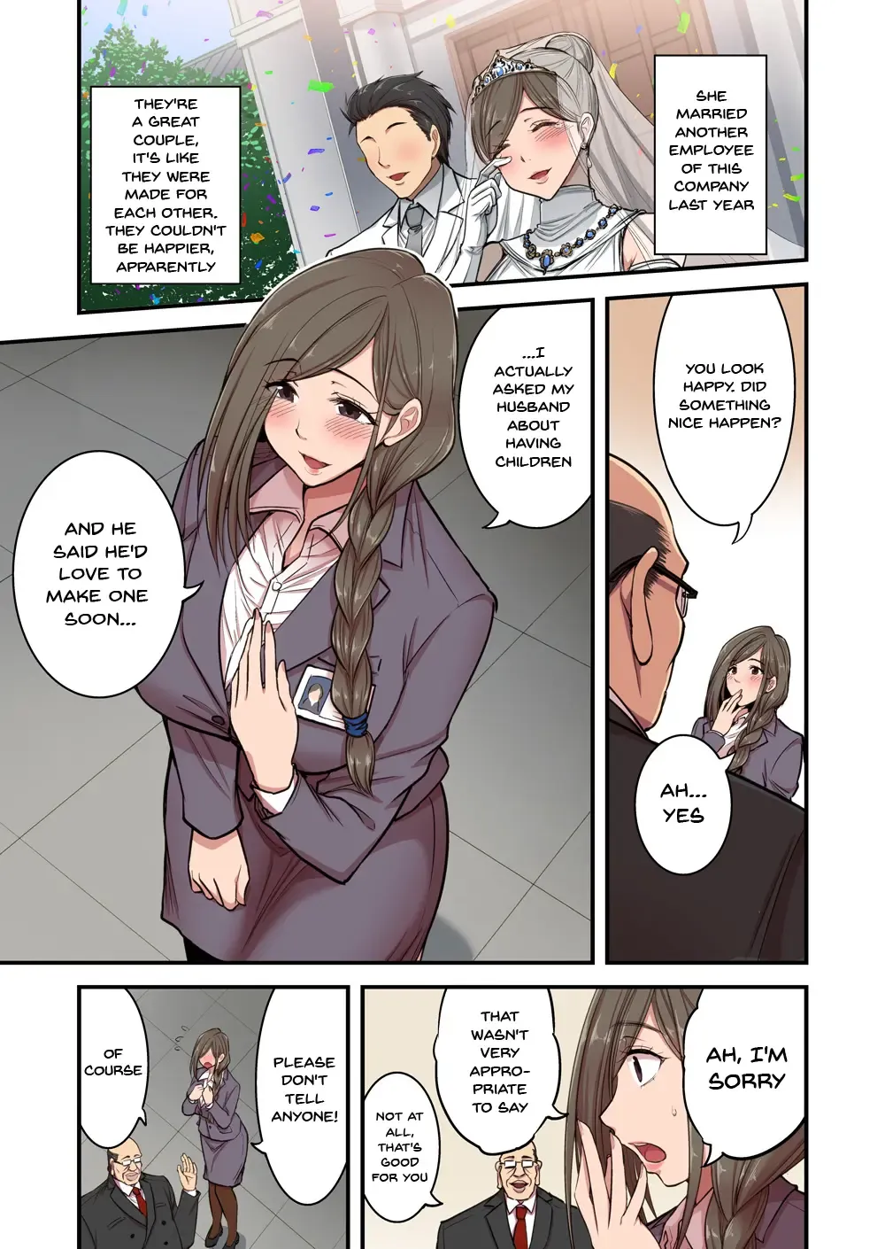 [Hasemi Ryo] Saimin Hitozuma OL-san ~Kimo Buchou ni Nanka Getsu mo Ikasare Tsuzuketa Watashi wa~ Fhentai - Page 6