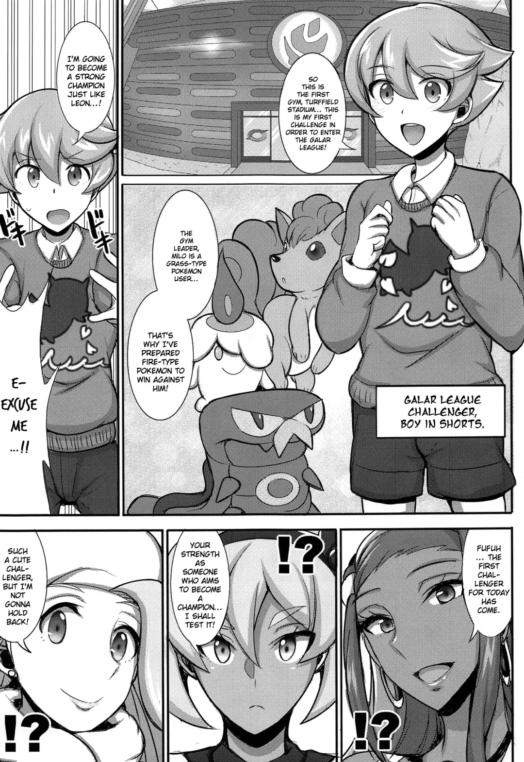 [Jean Louis] Tanpan Kozou no Oppai Gym Challenge! | A Boy In Short's Big Breasted Gym Challenge! Fhentai - Page 2