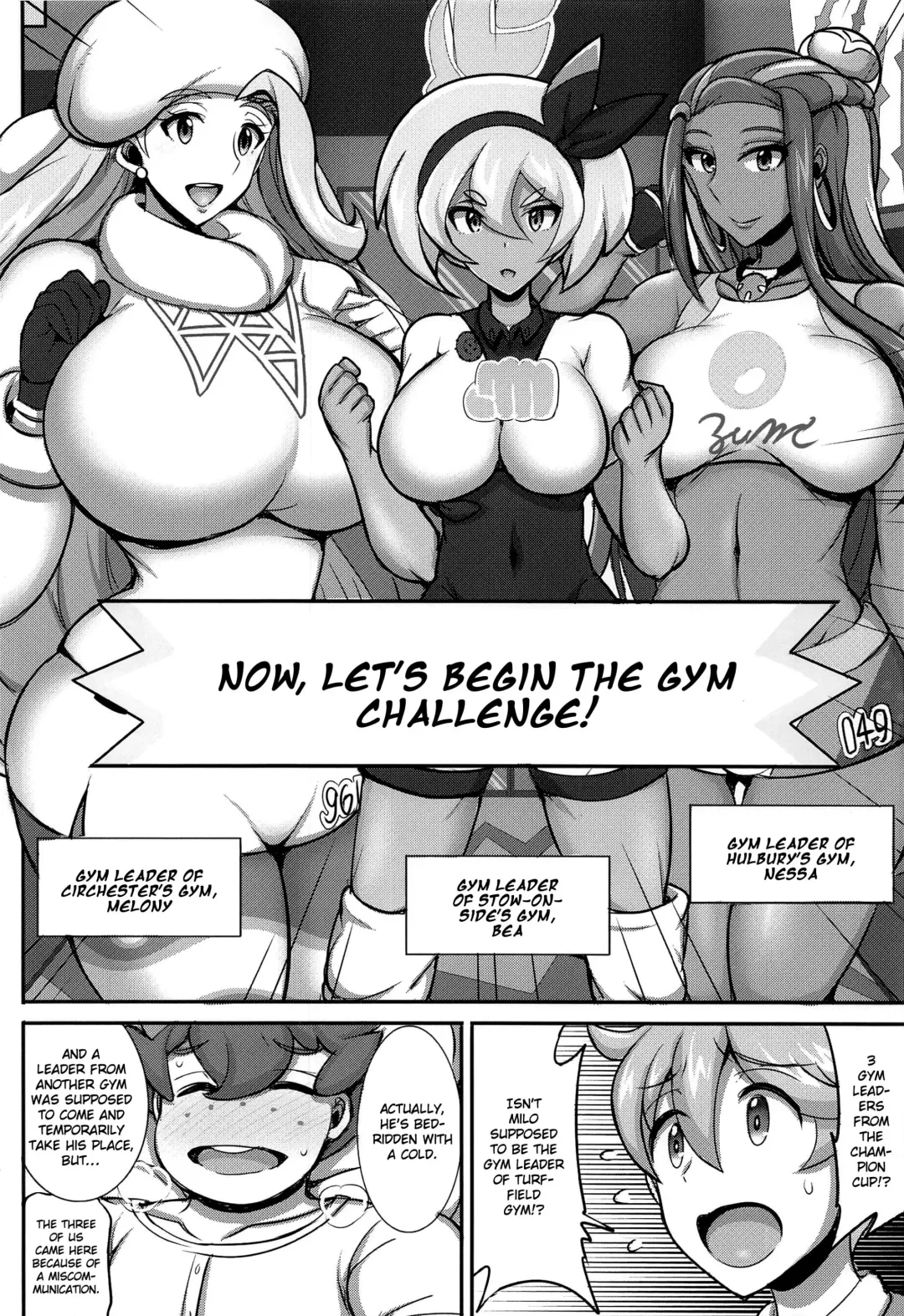 [Jean Louis] Tanpan Kozou no Oppai Gym Challenge! | A Boy In Short's Big Breasted Gym Challenge! Fhentai - Page 3