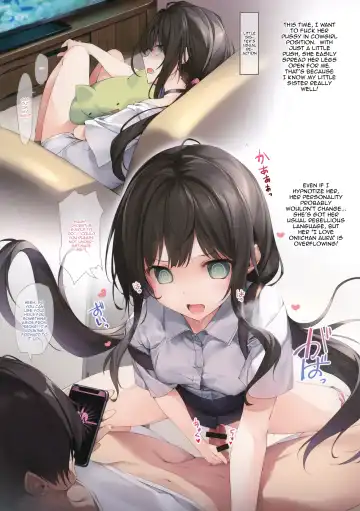 [Karory] Imouto to (Saimin de) Ichaicha Suru Hon | A Book About Using Hypno To Fuck My Little Sister Fhentai - Page 7