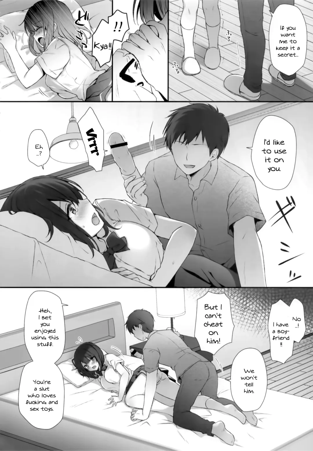 [Kino] Sensei Dame desu... ~Kyonyuu Shoujo Momoka no Futaana Omocha Seme~ | Sensei We Shouldn't... Fhentai - Page 6
