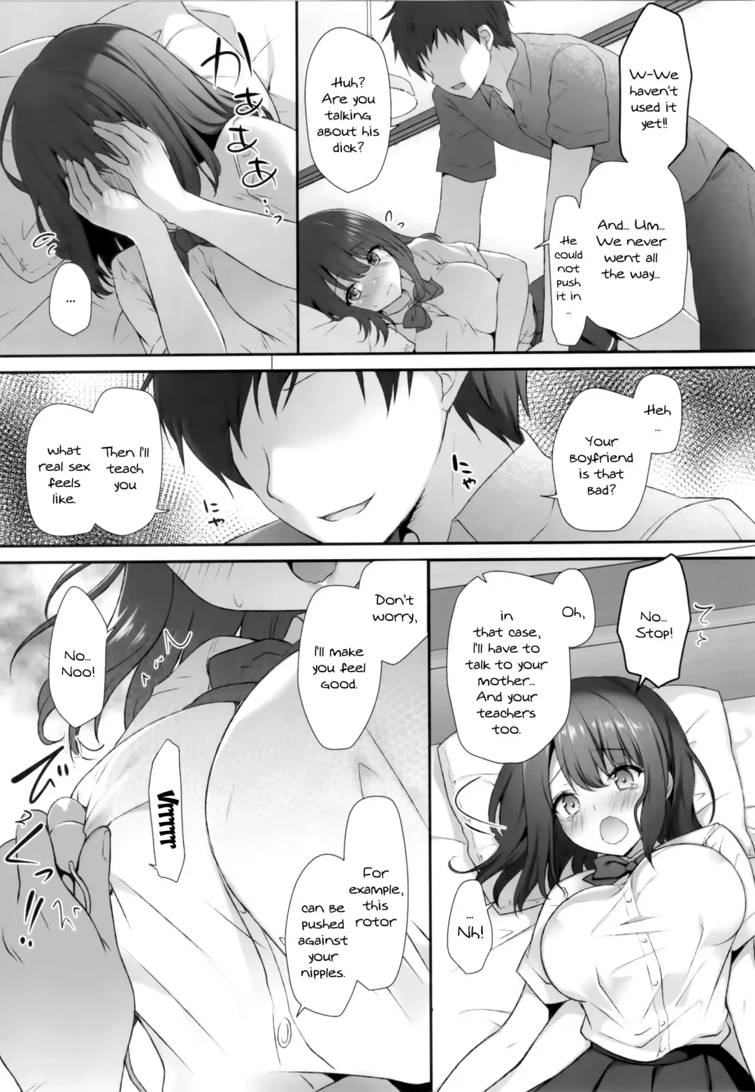 [Kino] Sensei Dame desu... ~Kyonyuu Shoujo Momoka no Futaana Omocha Seme~ | Sensei We Shouldn't... Fhentai - Page 7