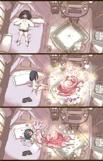 Read [Mamaloni] Ouchi de Yaru Koto Nai node Shokushu Shoukan Shite Ecchi ni Fukeru Mahou Shoujo | A Witch Who Can't Have Sex At Home Decides To Summon Some Tentacles Instead - Fhentai