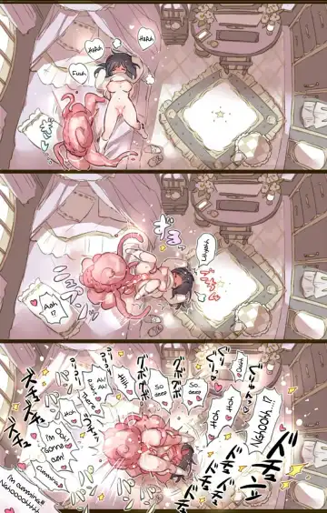 [Mamaloni] Ouchi de Yaru Koto Nai node Shokushu Shoukan Shite Ecchi ni Fukeru Mahou Shoujo | A Witch Who Can't Have Sex At Home Decides To Summon Some Tentacles Instead Fhentai - Page 8