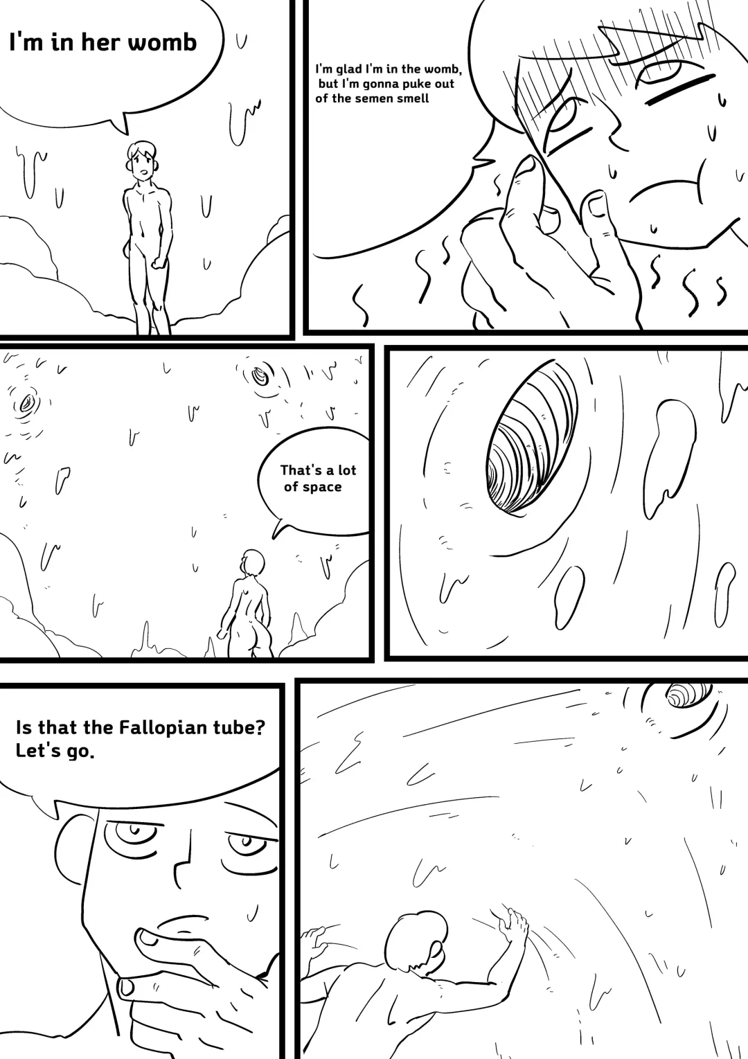 [Inside] Exploration of The Mom Uterus 2 Fhentai - Page 15