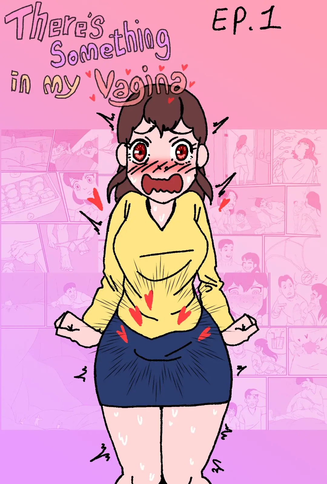 [Inside] There's something in my vagina Fhentai - Page 1