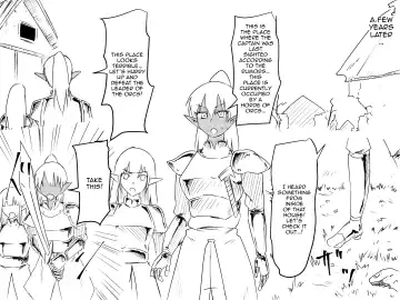 Haiboku Elf no Onna Kishi Orc Ryoujoku, Soshite... | A Female Elf Knight Gets Assaulted By An Orc, And Then... Fhentai - Page 37