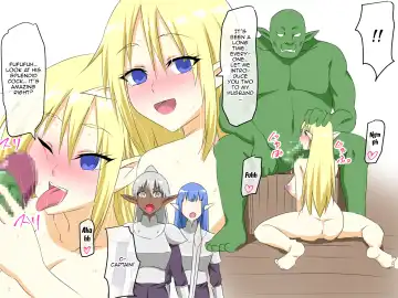 Haiboku Elf no Onna Kishi Orc Ryoujoku, Soshite... | A Female Elf Knight Gets Assaulted By An Orc, And Then... Fhentai - Page 38
