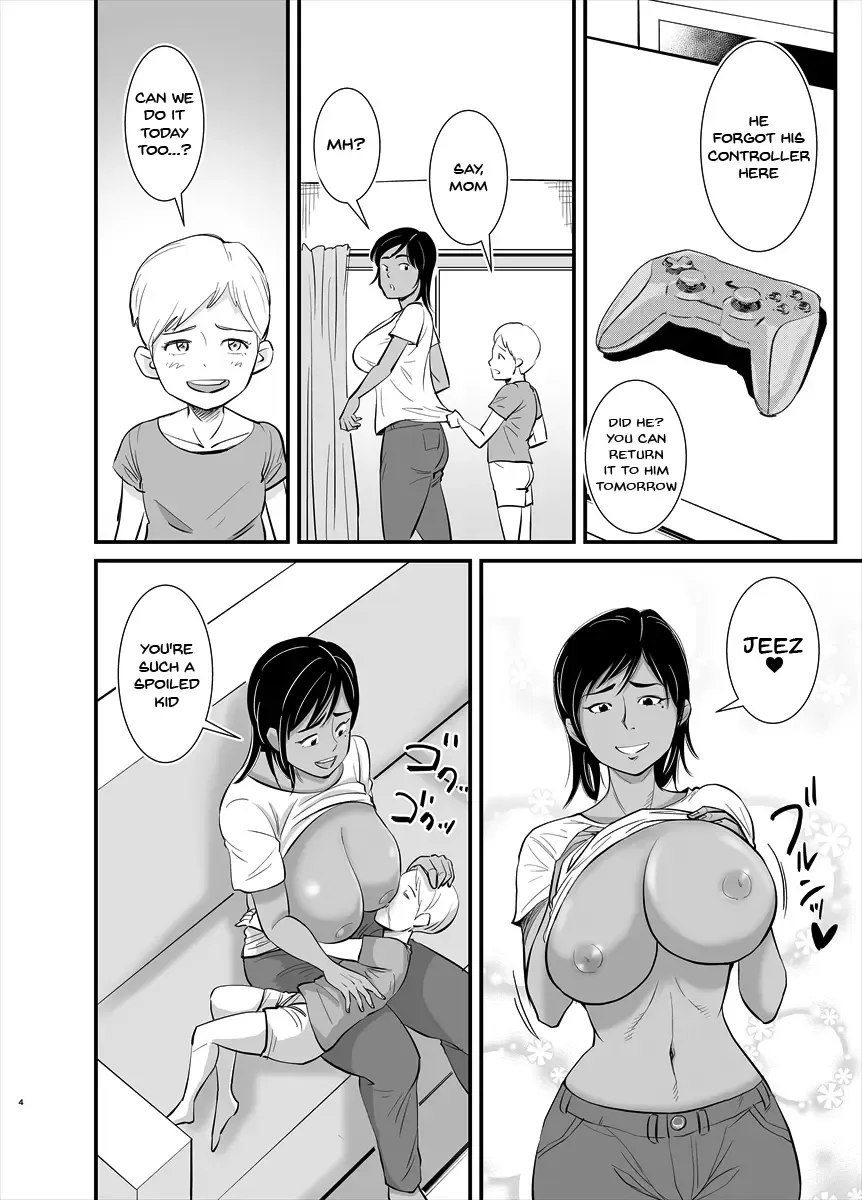 [Nobishiro] Mama wa Jitsu wa... | The Truth Is Mama's... Fhentai - Page 4