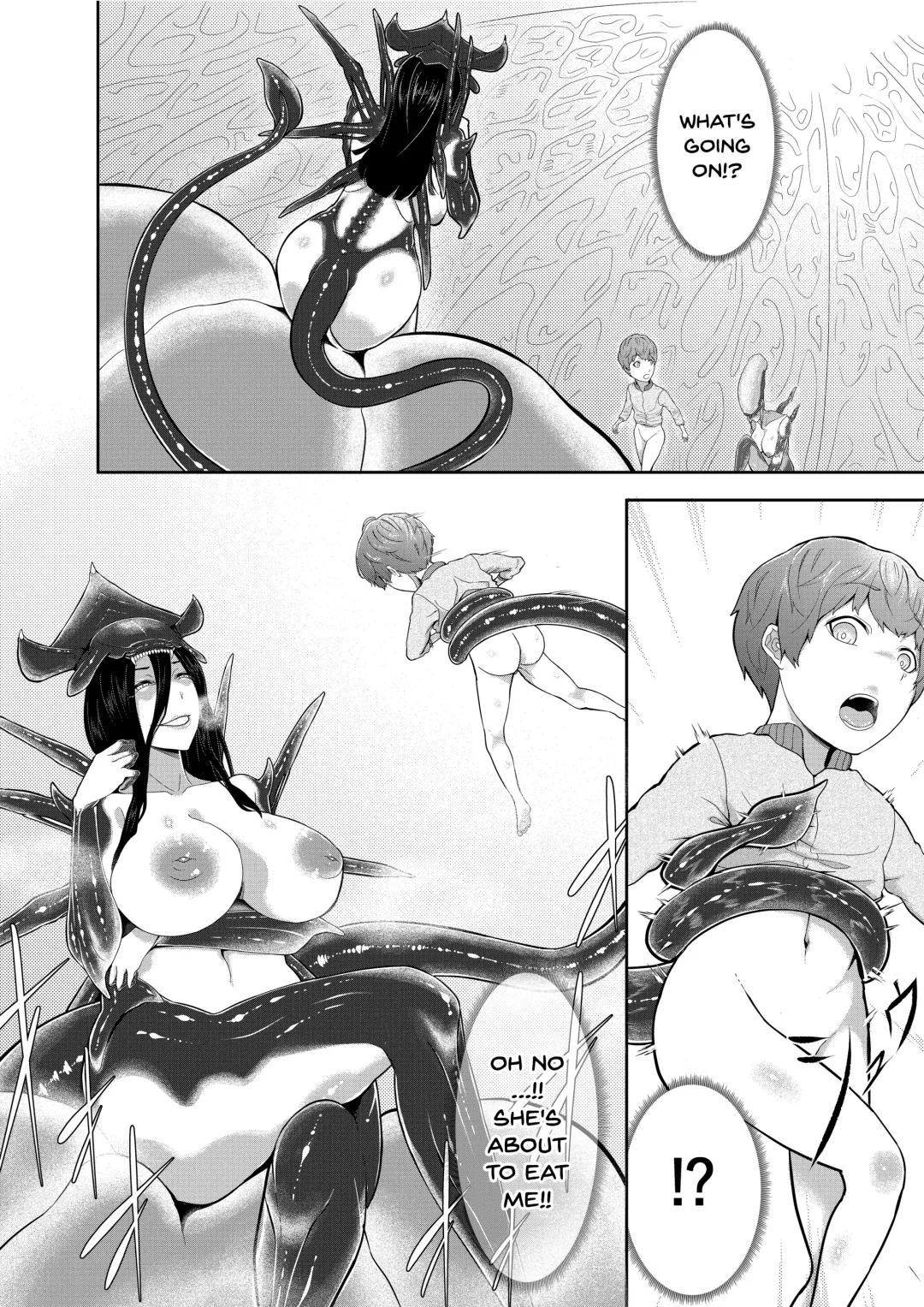 [Oshiro] Alien Queen no Mae de Seieki o Sasageyou | Offer Up Your Sperm For The Alien Queen Fhentai - Page 9