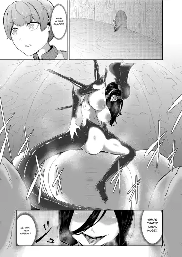 [Oshiro] Alien Queen no Mae de Seieki o Sasageyou | Offer Up Your Sperm For The Alien Queen Fhentai - Page 8