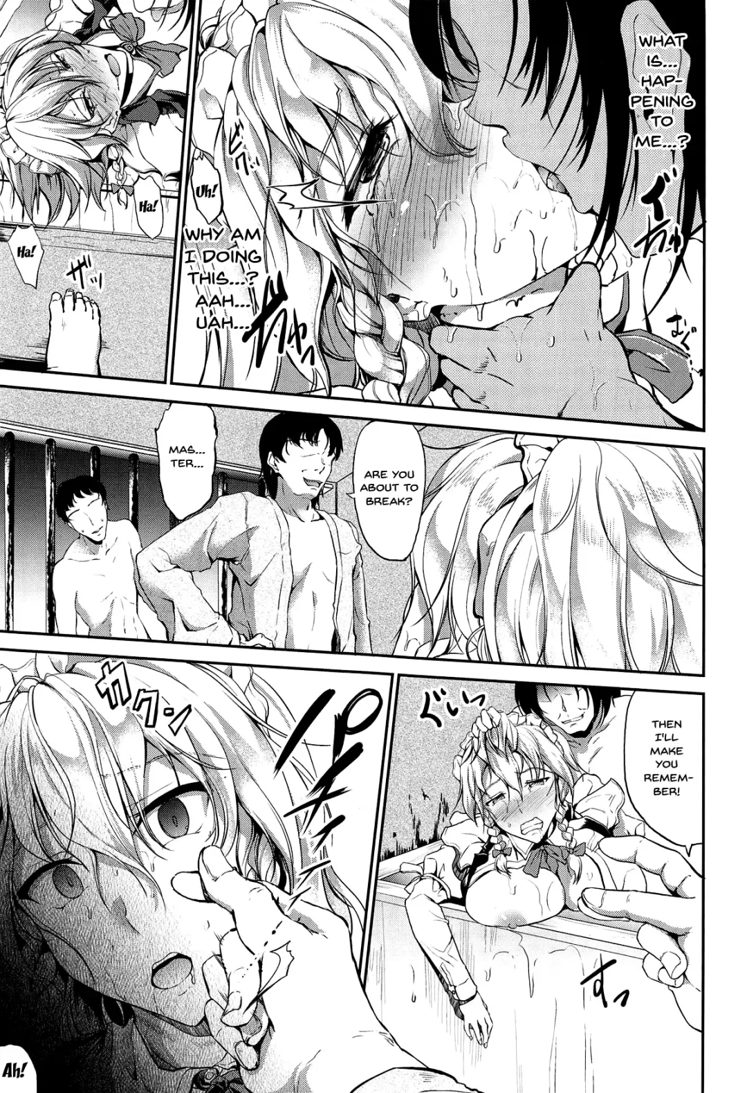 [Campbell Gichou] Izayoi Sakuya Saimingokan | Izayoi Sakuya Hypno Fuck Fhentai - Page 14