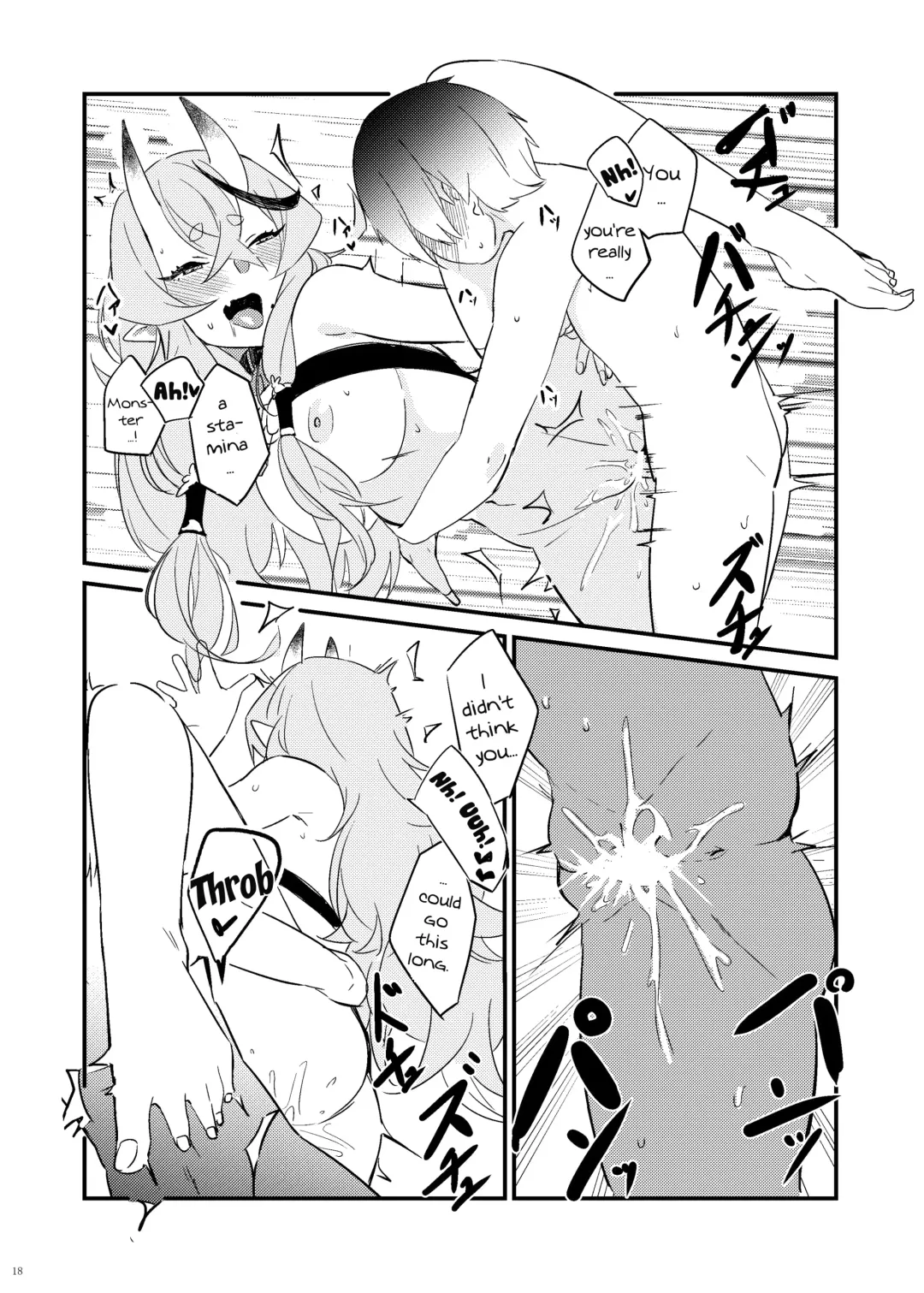 [Nana G] Oni to Warabe to Yume to Utsutsu to | A Boy That Gets To Fuck An Oni In His Dreams Fhentai - Page 17