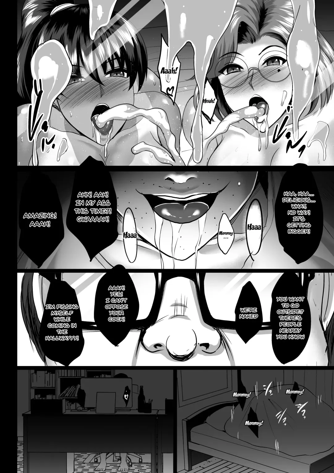 [Hozumi Kenji] Choukyou Juseizumi Oyako Netorare Kiroku | Finished Impregnation Training - Mother And Daughter NTR Records Fhentai - Page 66