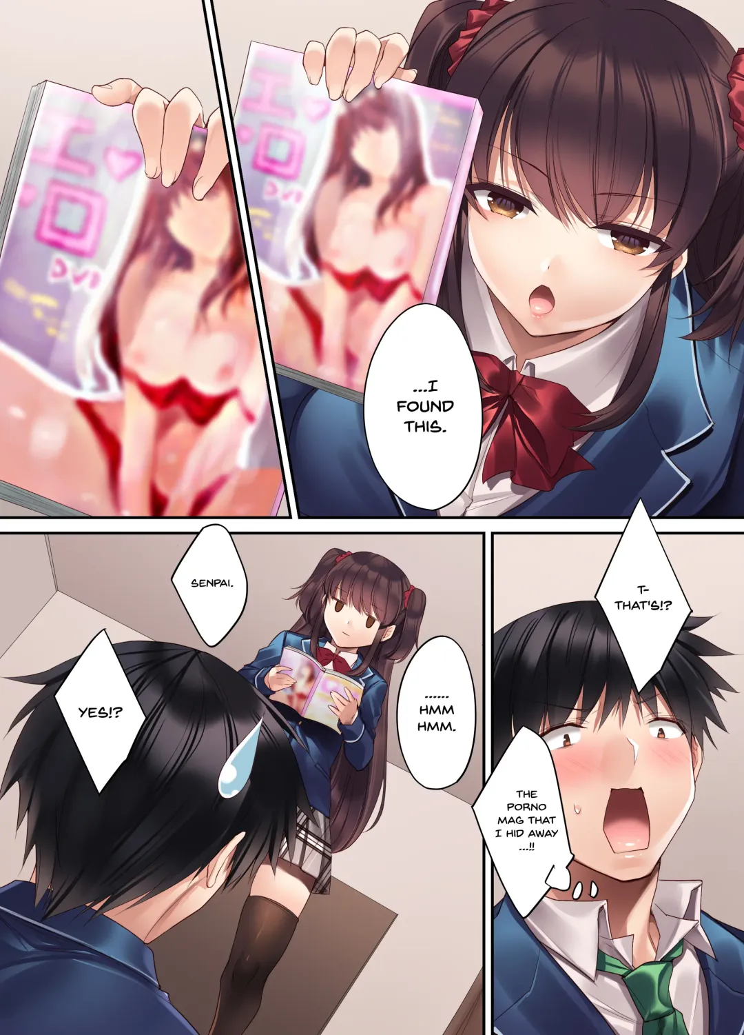 [Kurumi Moka] Kouhai JK ga Gimai ni!? Namaiki na Imouto ni Iroiro Wakarasete Mita. Fhentai - Page 11