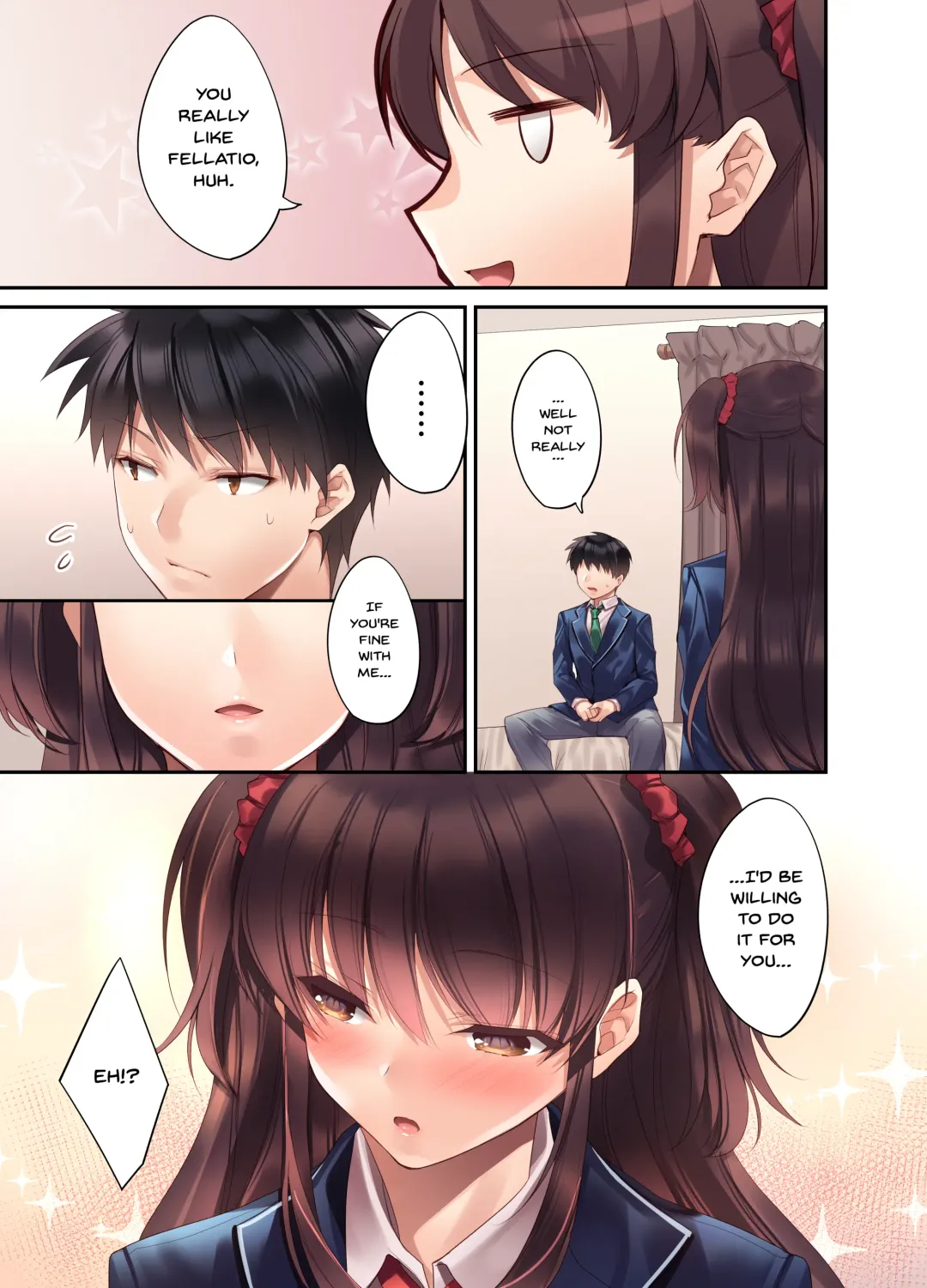 [Kurumi Moka] Kouhai JK ga Gimai ni!? Namaiki na Imouto ni Iroiro Wakarasete Mita. Fhentai - Page 12