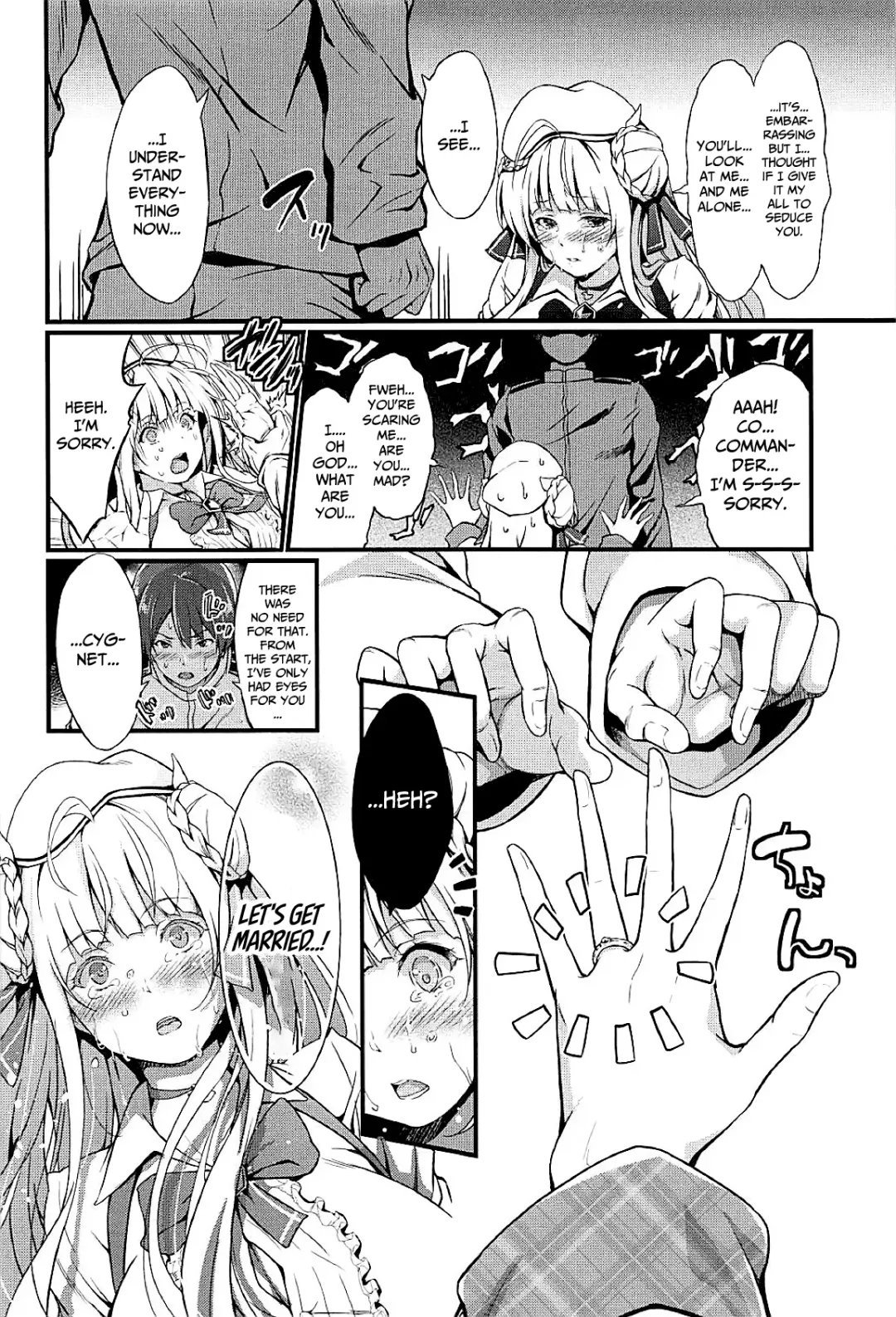 [Kimura Neito] Dokidoki Cygnet Kai no Zenryoku Yuuwaku | A Blushing Cygnet (Retrofit)'s All-Out Seduction Fhentai - Page 10