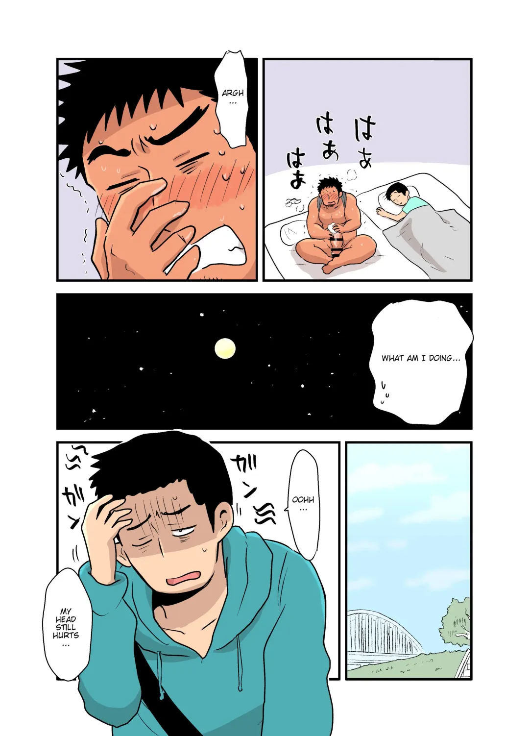 [Hoshieda] Yotta Hyoushi ni Issen o Koesaserarete shimatta Otaku Macho no Hanashi Fhentai - Page 55