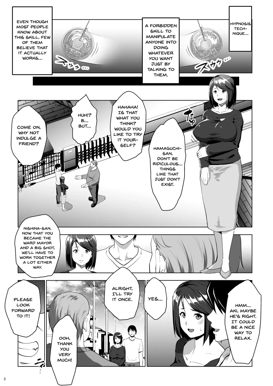 [Nanakagi Satoshi] Kuchou ni Saimin Kakerarete Ninshin shichaimashita | I Hypnotized A Housewife And Got Her Pregnant Fhentai - Page 2