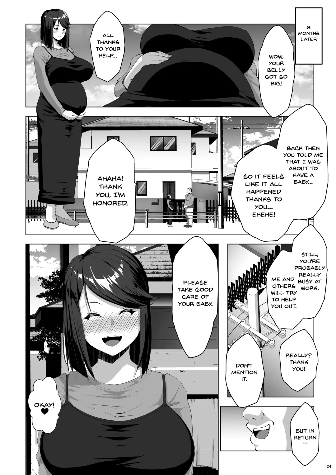 [Nanakagi Satoshi] Kuchou ni Saimin Kakerarete Ninshin shichaimashita | I Hypnotized A Housewife And Got Her Pregnant Fhentai - Page 23