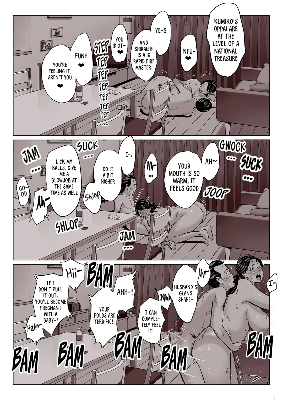 Bakunyuu Oyako o Kakushidori shita Kekka… | [Scandalous] What the Hidden Cameras Revealed of a Mother and Daughter with Big Tits... Fhentai - Page 32