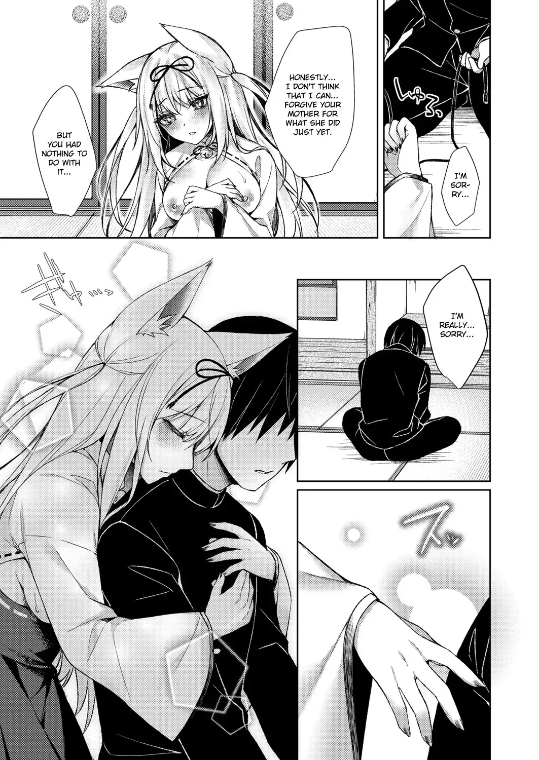 [Sorai Shinya] Kitsune no Mukoiri | Marrying into a Fox's Family Fhentai - Page 23
