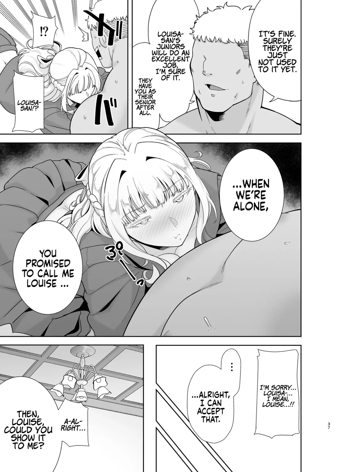 [Kurosu Gatari] Seika Jogakuin Koutoubu Kounin Sao Oji-san 5 | Seika Girls’ Academy High School’s Official Rod Oji-san 5 Fhentai - Page 36