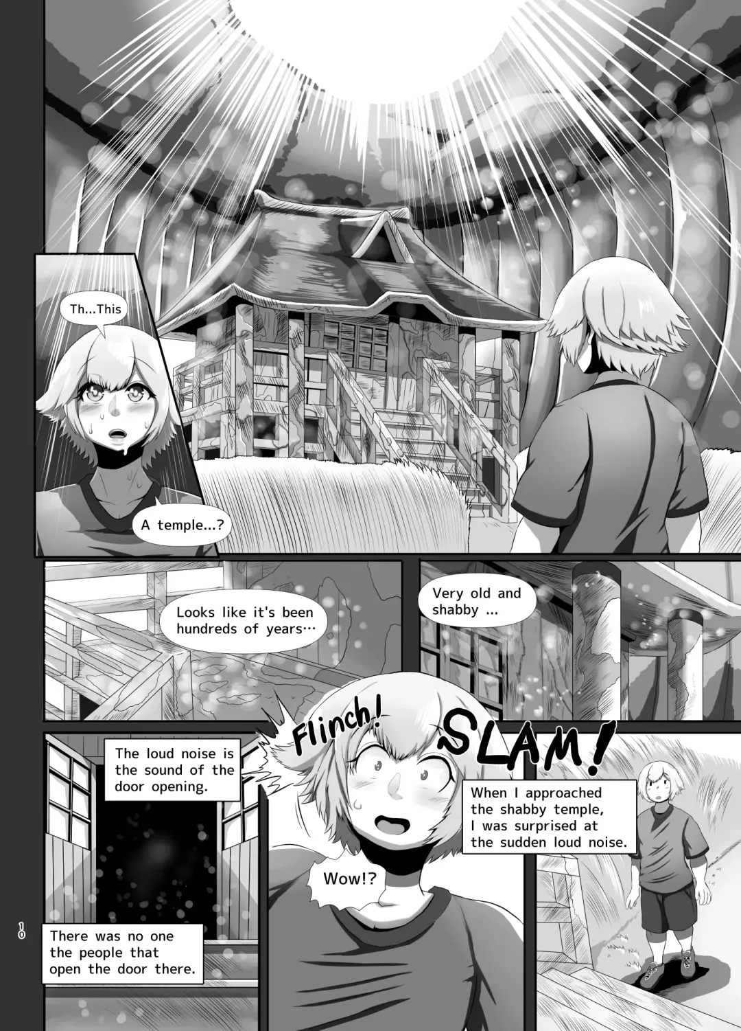 [Ather Birochi] Deka Bakunyuu Chihuahua Miko Deai Hen | Huge breasts Chihuahua shrine maiden Episode to meet for the first time Fhentai - Page 10