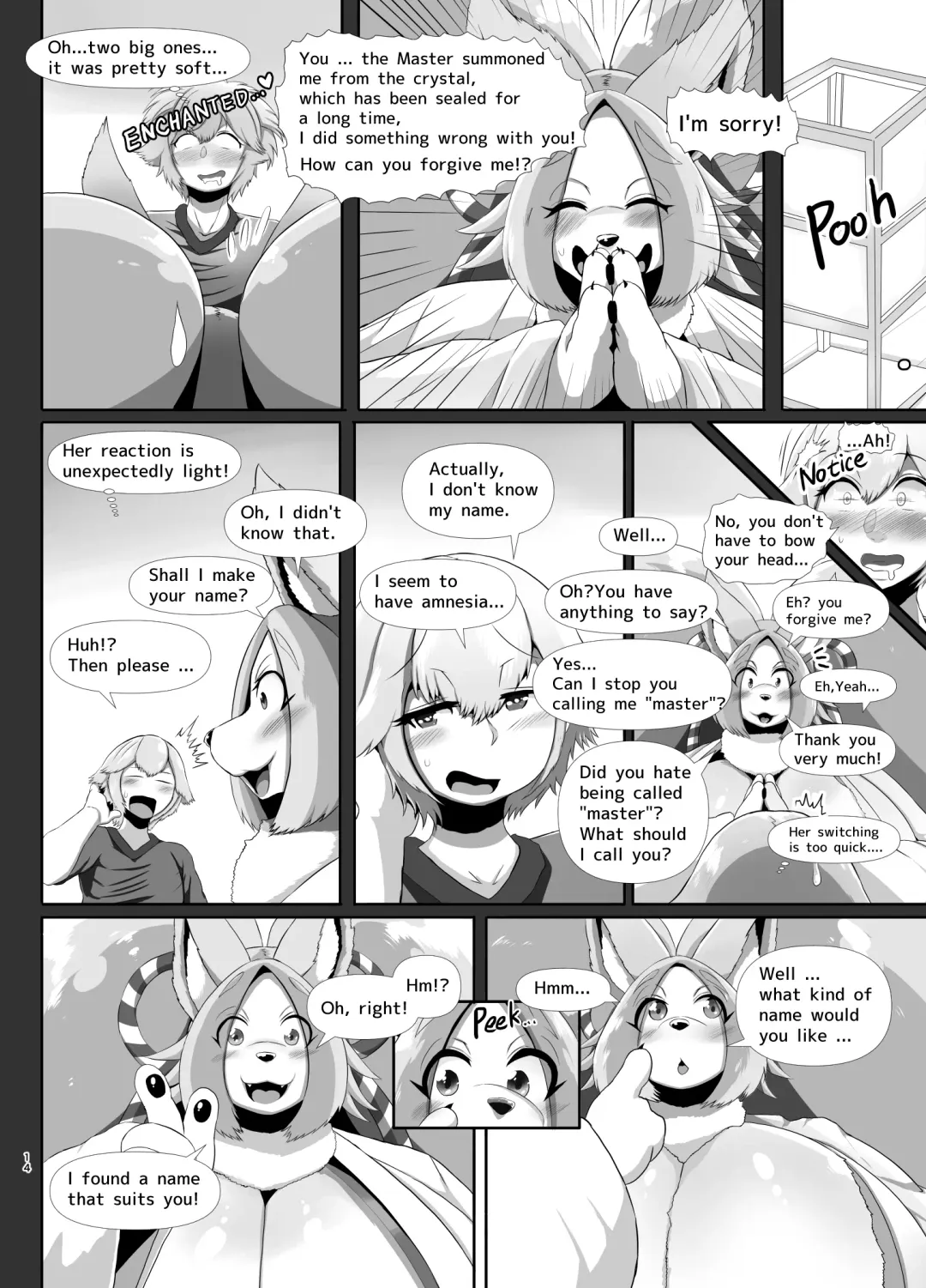 [Ather Birochi] Deka Bakunyuu Chihuahua Miko Deai Hen | Huge breasts Chihuahua shrine maiden Episode to meet for the first time Fhentai - Page 14