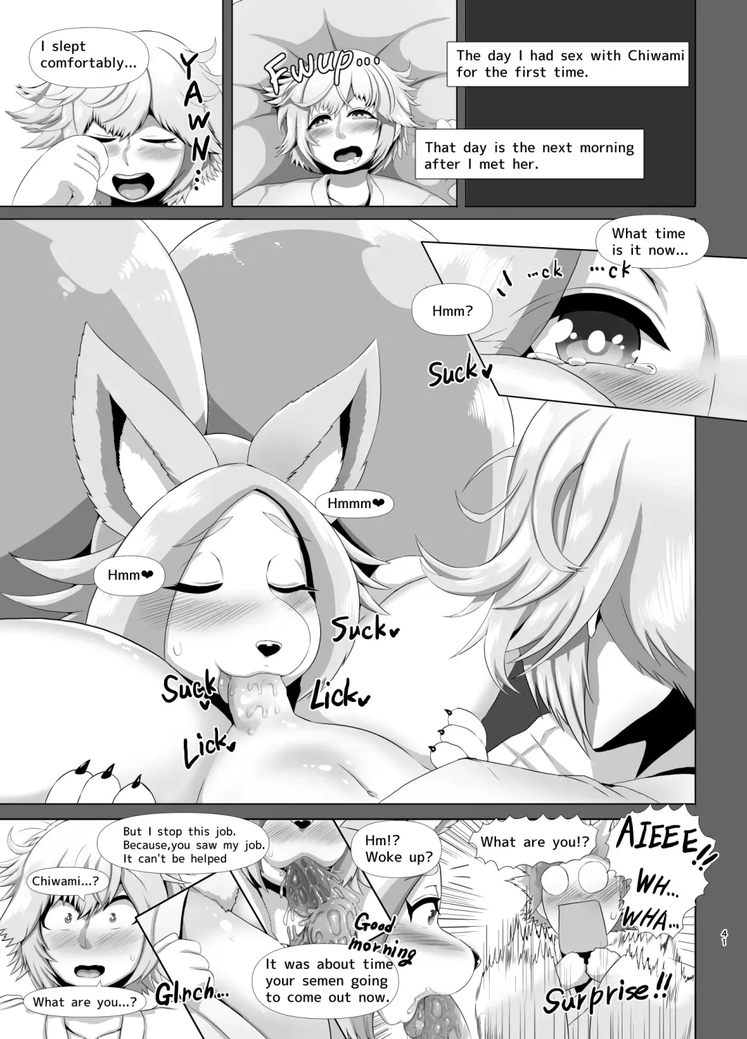 [Ather Birochi] Deka Bakunyuu Chihuahua Miko Deai Hen | Huge breasts Chihuahua shrine maiden Episode to meet for the first time Fhentai - Page 41