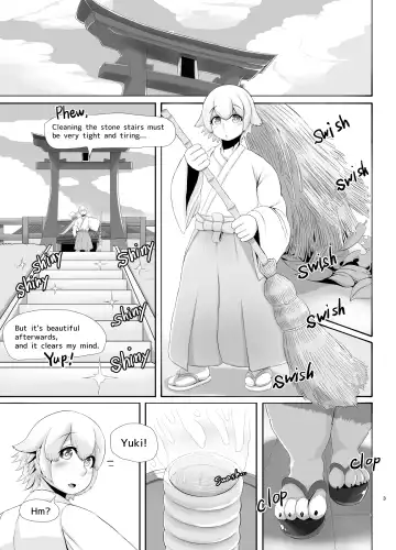 [Ather Birochi] Deka Bakunyuu Chihuahua Miko Deai Hen | Huge breasts Chihuahua shrine maiden Episode to meet for the first time Fhentai - Page 3