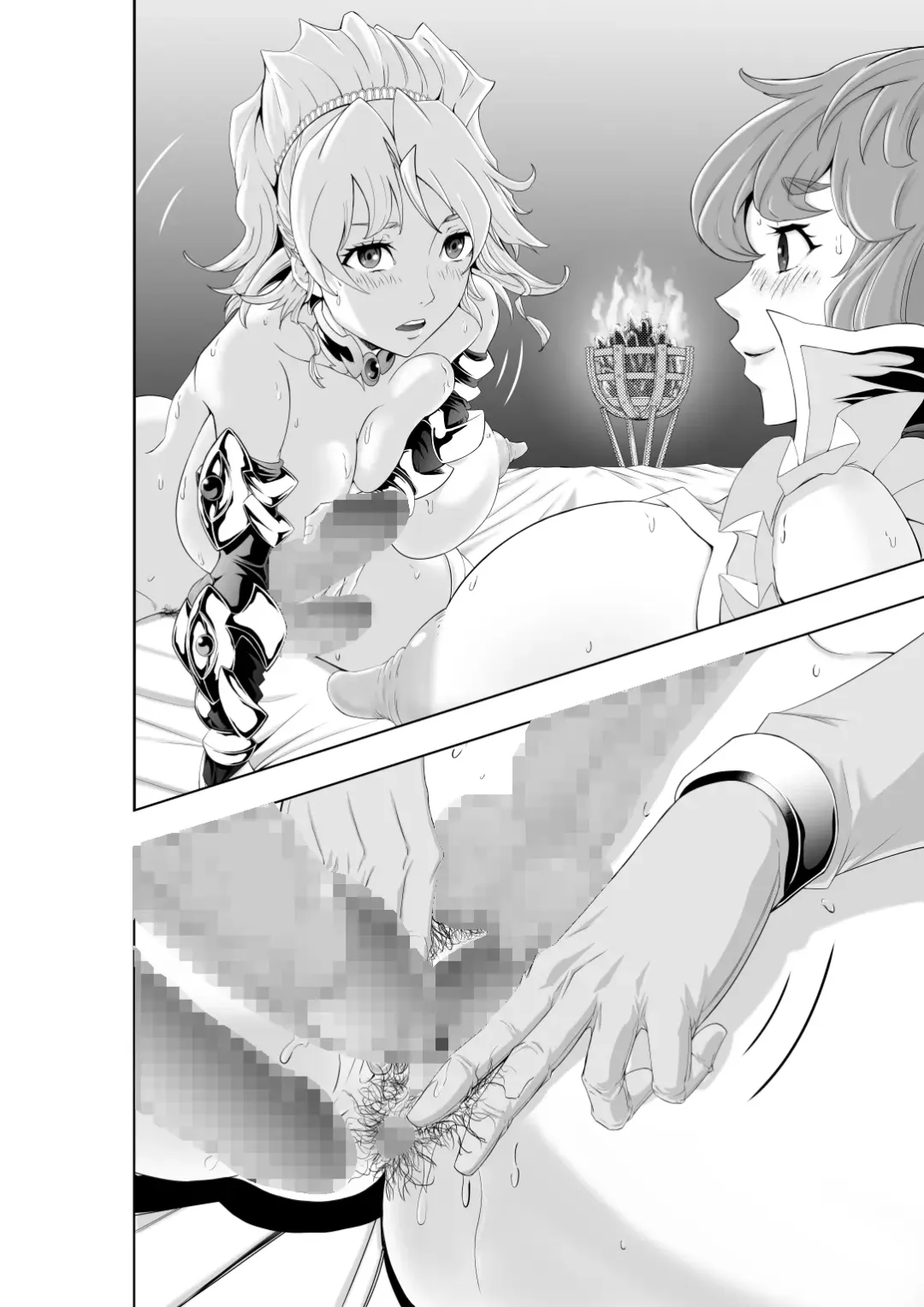 [Ohtoku Welles] The Two of Them are Futanari Holy Sword Witch x Heroine Part Fhentai - Page 106