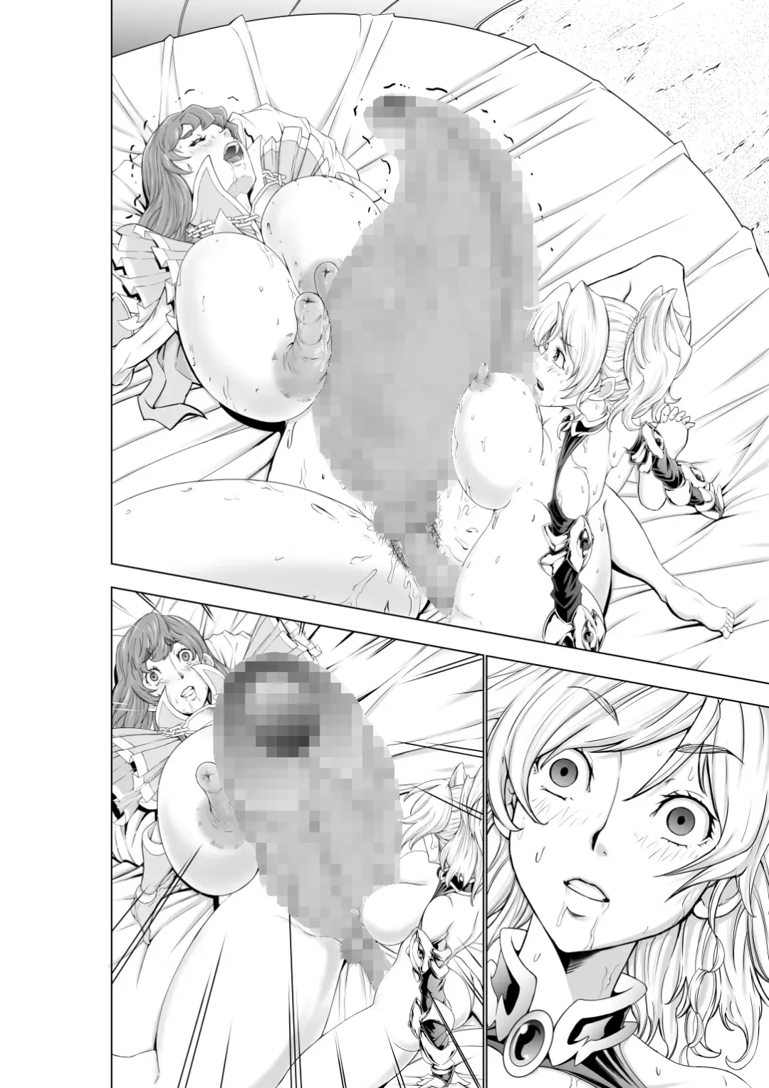 [Ohtoku Welles] The Two of Them are Futanari Holy Sword Witch x Heroine Part Fhentai - Page 116